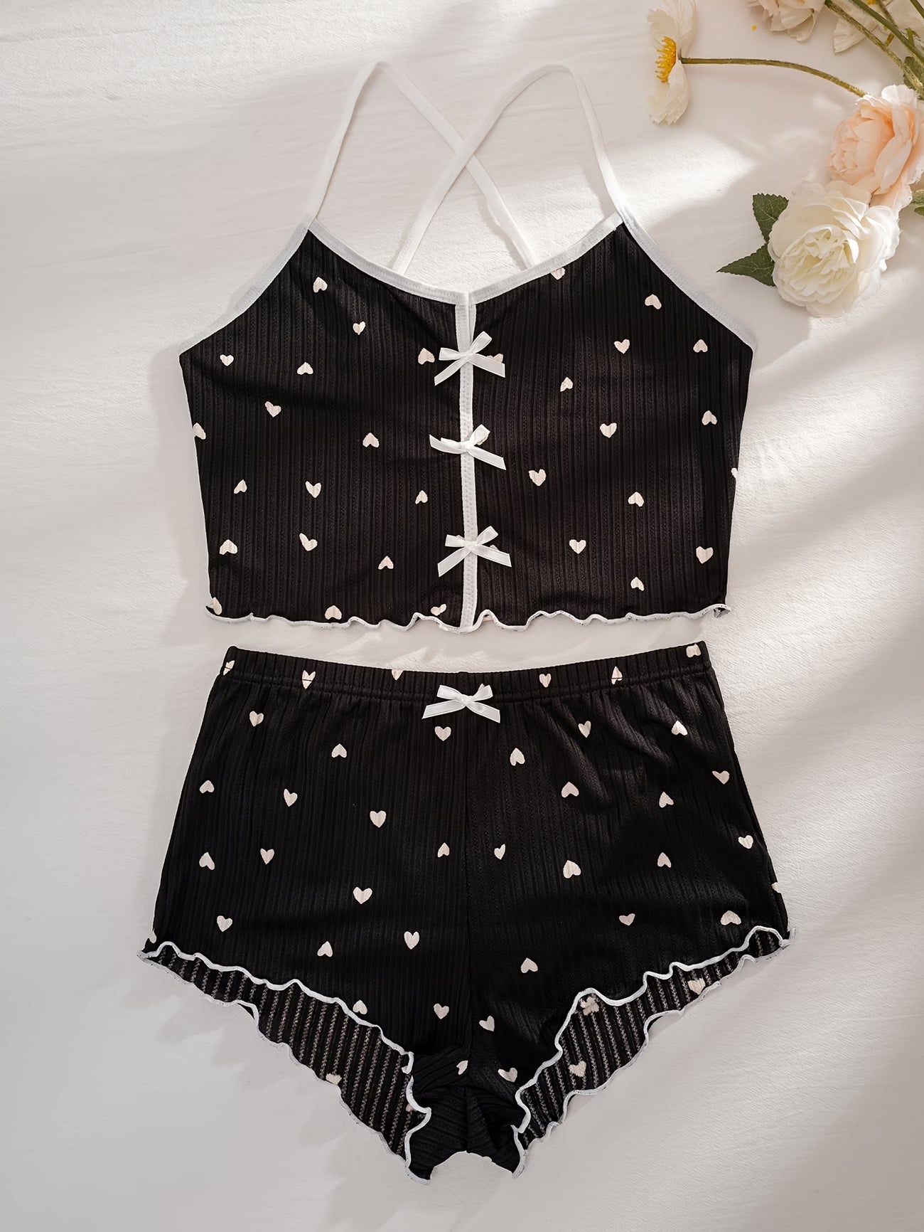 2 Piece Set, Shorts + Top