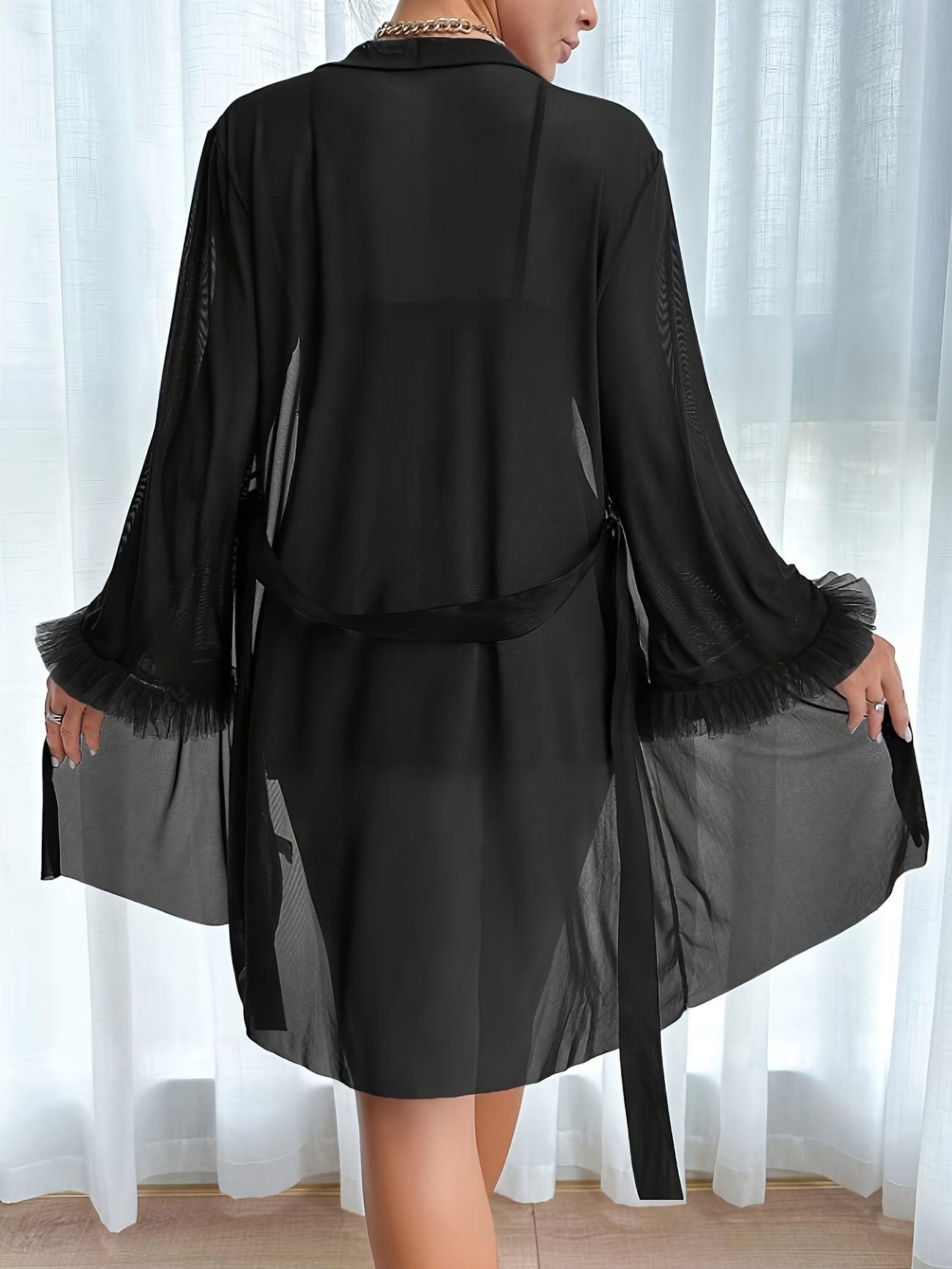 2 Piece Robe + Dress Pigama