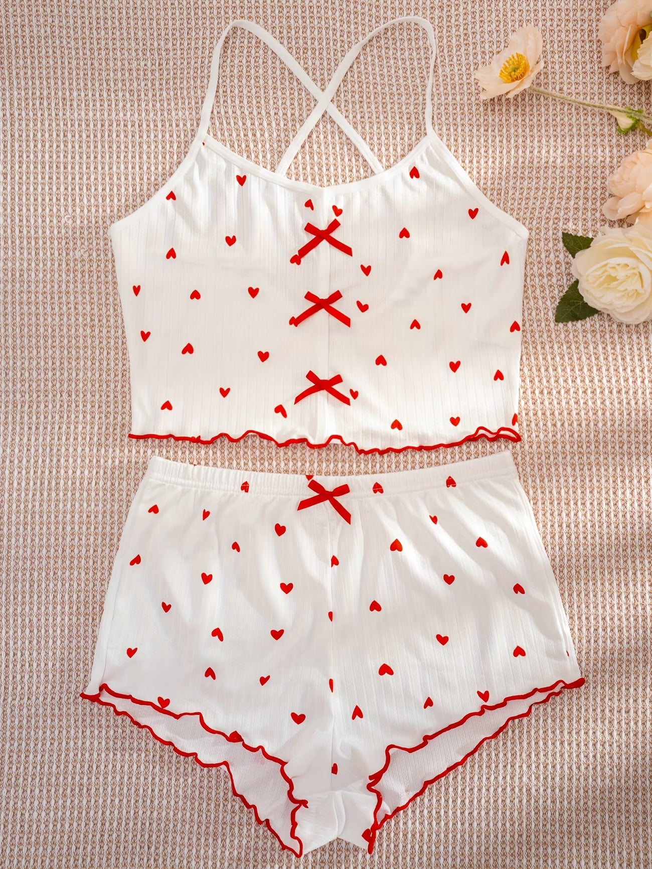 2 Piece Set, Shorts + Top