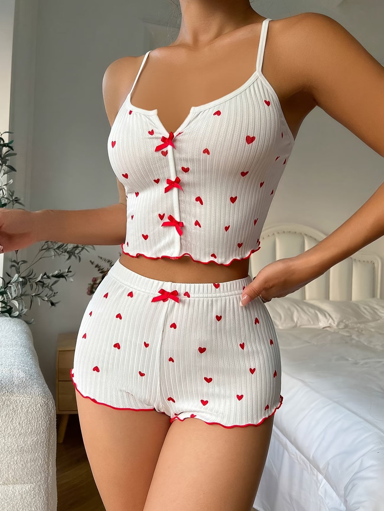 2 Piece Set, Shorts + Top