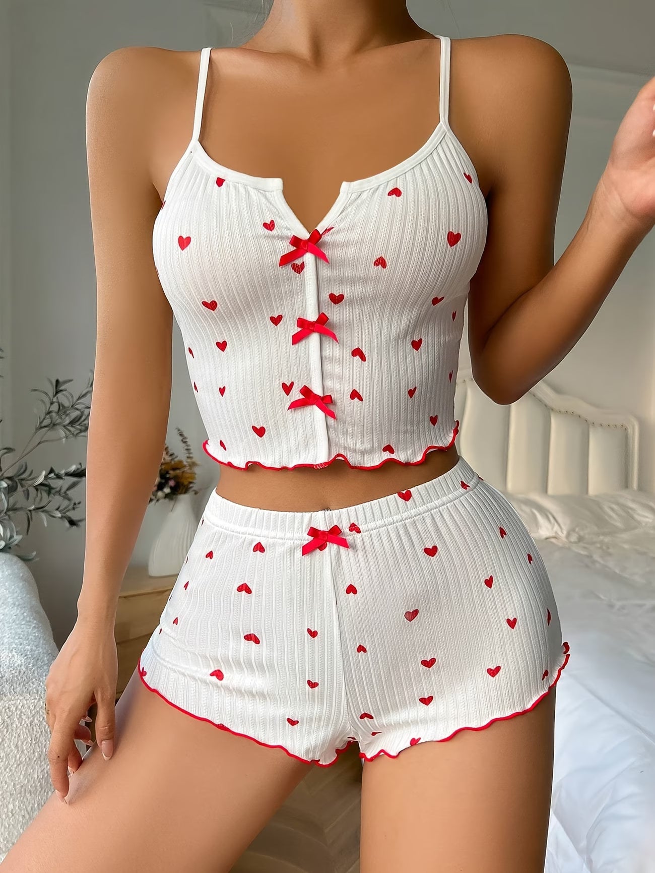 2 Piece Set, Shorts + Top