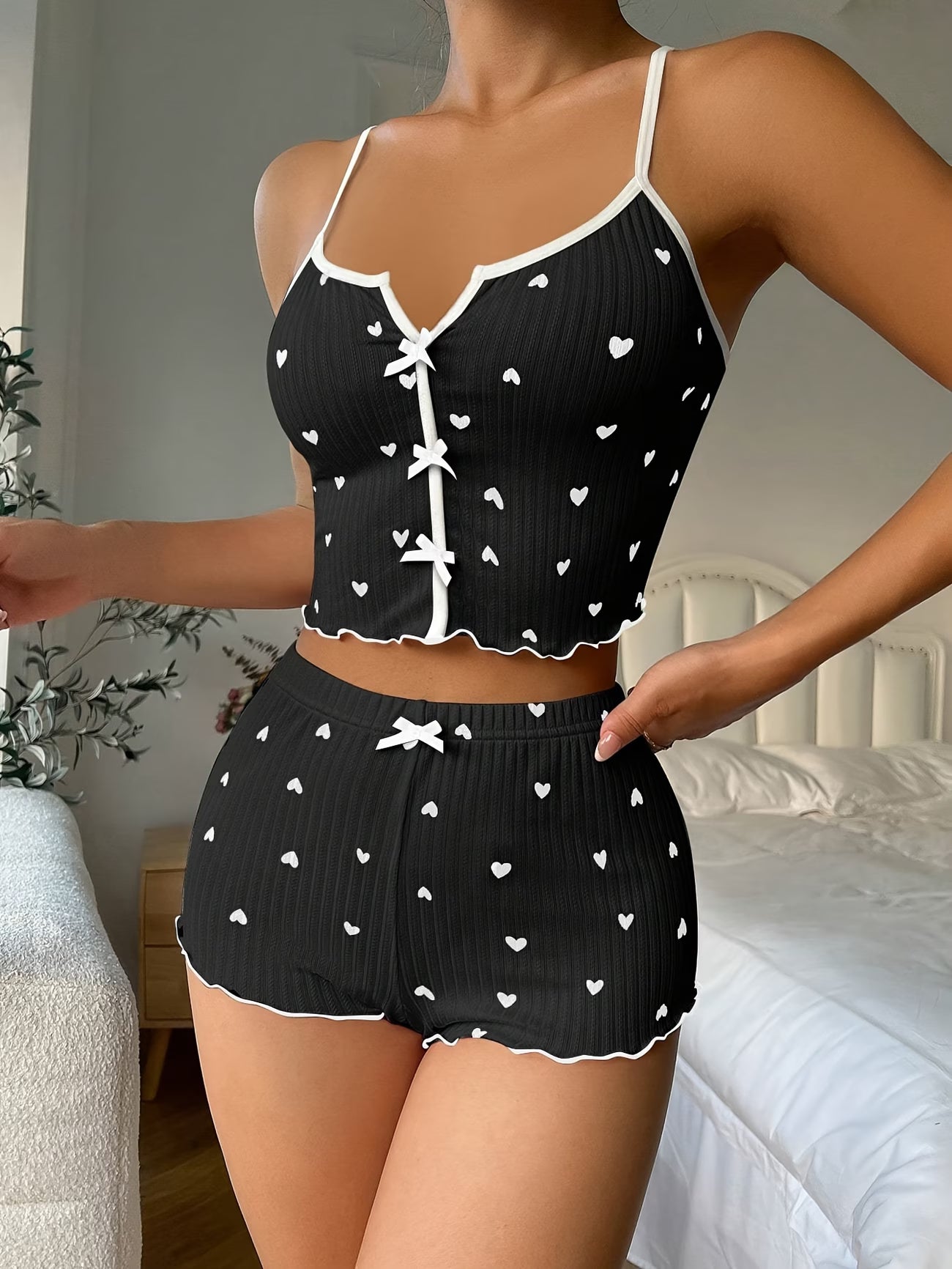2 Piece Set, Shorts + Top