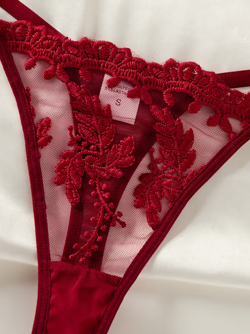Red Floral 2 Piece Set