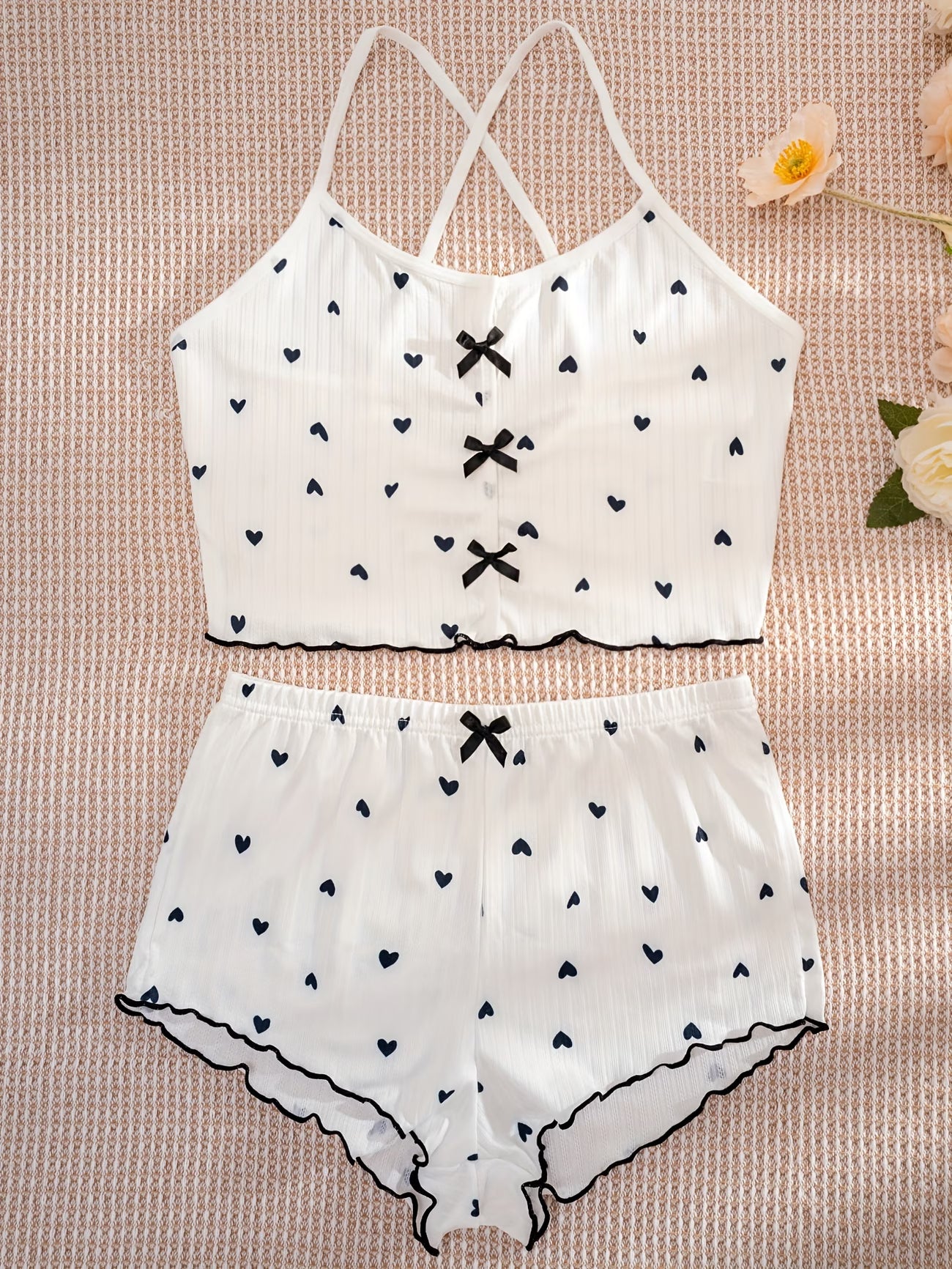 2 Piece Set, Shorts + Top