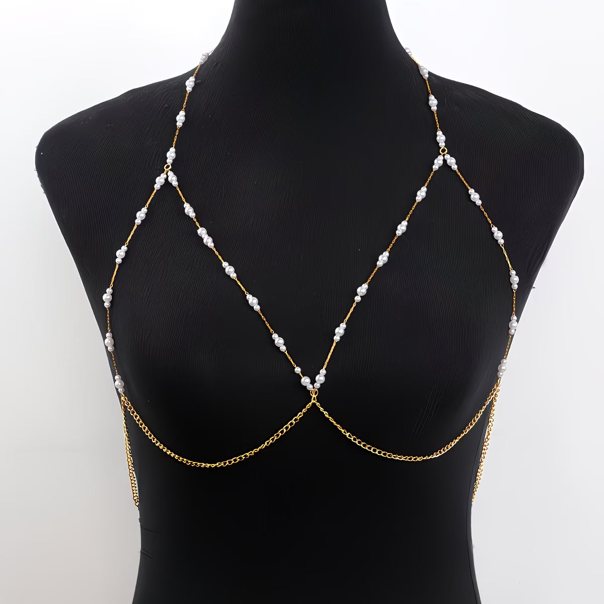 Pearl Chest Necklace