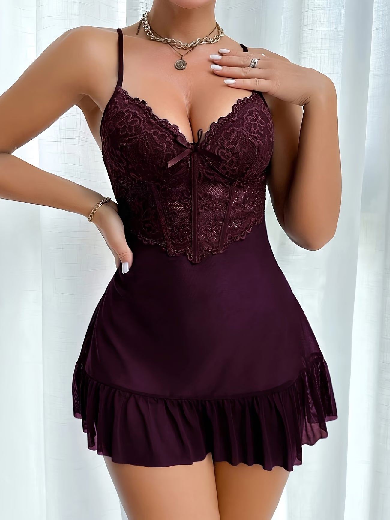 2 Piece Robe + Dress Pigama